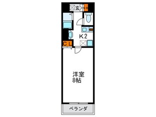 ミ－ネ新町弐番館の物件間取画像